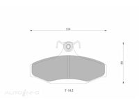 Rear Brake Pads for Falcon AU BA BF EF EL FG Ford Disc Brakes 1994~2014 Genuine