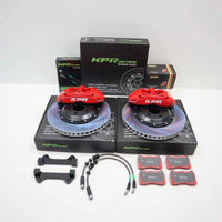 KPR BRAKES 6pot CALIPERS + KPR 355MM / 380MM SLOTTED ROTORS FULL BIG BRAKE KIT