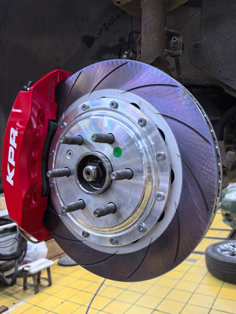 KPR BRAKES 6pot CALIPERS + KPR 355MM / 380MM SLOTTED ROTORS FULL BIG BRAKE KIT