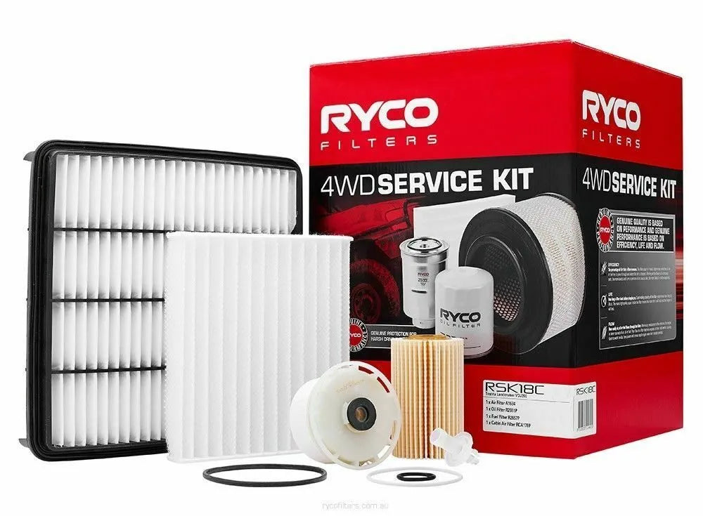 Ryco RSK18C 4X4 Service Kit (oil fuel air filter) FITS Landcruiser 200 SERIES