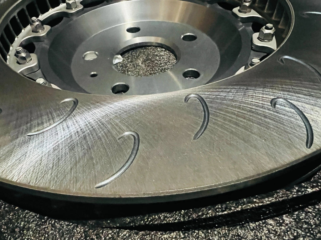 2X KPR HT6S 2-PCS PRO FLOATING DISC BRAKE ROTOR FITS VW GOLF MK8 GOLF R