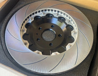 2X KPR BRAKES HEAT TREATED SLOTTED ROTOR 355MM UPGRADE Replacement for AP Racing CALIPERS /BIG BRAKE KIT