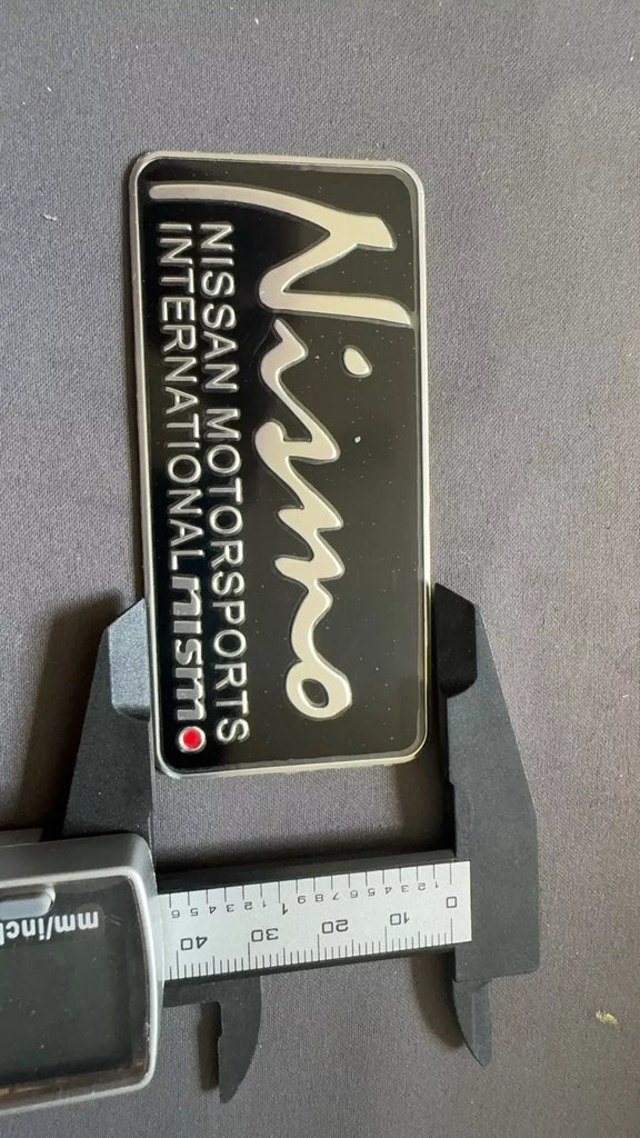 SALE- 3D CAR BADGE Emblem Sticker Decal FITS NISMO MOTORSPORTS INTERNATIONAL