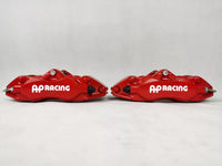 SPECIAL- AP RACING 4 PISTON BRAKE CALIPERS (red) CP9200/ pair suits 86 BRZ WRX GOLF + MORE