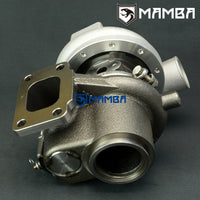 MAMBA 12-6 Oil-Cooled Top Mount Turbo For Nissan TD42 GQ TD05H-16G 6cm T3 V-Band