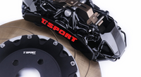 TTSPORT UPGRADE 6 POTS BRAKE CALIPER (FRONT)-- BLACK FOR SUV AND UTE --20'' WHEELS AND UP (TT8703)