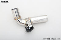 RES SS304, Valvetronic Rear Section+Four Tips+Remote Control Kits FIT Porsche 911 (991/997) 3.4NA / 3.8NA 2012-2015 991.1