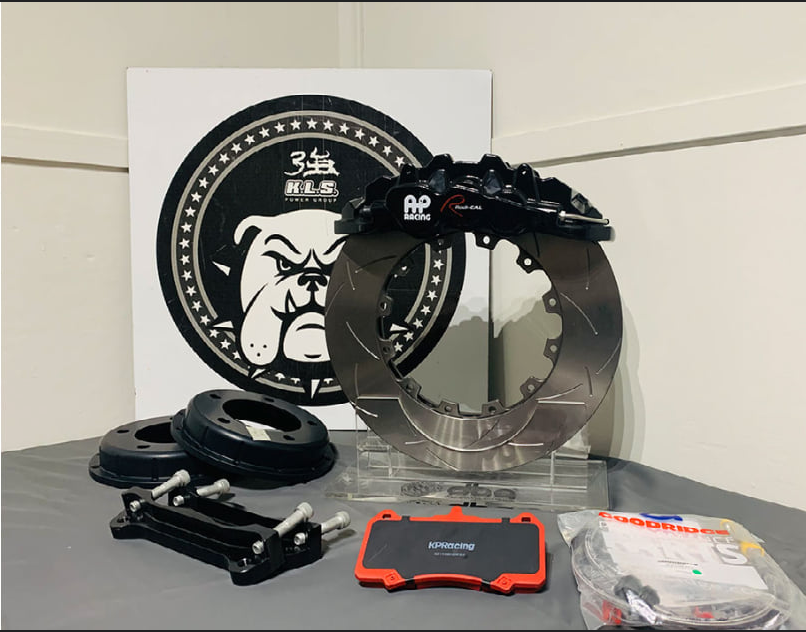 AP RACING -CP8520 6pot RADI-CAL CALIPERS + 380*36MM DBA T3 5000 SERIES ROTORS FOR TOYOTA LANDCRUISER LC200