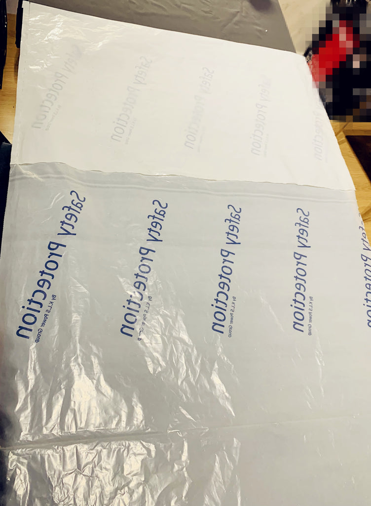 Disposable Plastic Seat Covers (140 X 80cm)/ 100pc