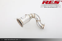 RES SS304, Catless Downpipe FIT Porsche Cayenne E3 3.0T 2018+