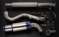TOMEI CAT BACK EXHAUST SYSTEM Ti SPORTS TITANIUM MUFFLER for NISSAN GTR R32 BNR32 RB26DETT