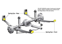 Whiteline Rear Spring - eye front and rear bushing W71687