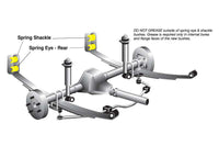 Whiteline Rear Spring - eye rear and shackle bushing W71021