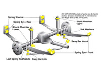 Whiteline Rear Centre bearing - alignment kit W93209