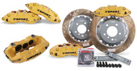 TTSPORT front big brake kit for TOYOTA 86 / SUBARU BRZ 2012~2021 (6 pots caliper + 355mm 2-piece rotors ) suit 18 inch wheels and up