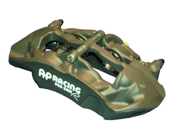 AP Racing Race REAR PAIR Black Performance  4 Piston PRO 5000R - CP9441-2 / -3S4L - Rear - 36.19cm² Piston Area