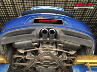 RES SS304, Rear Section+Two Middle Tips FIT Porsche Cayman / Boxster 981 2.7NA / 3.4NA 2013-2015