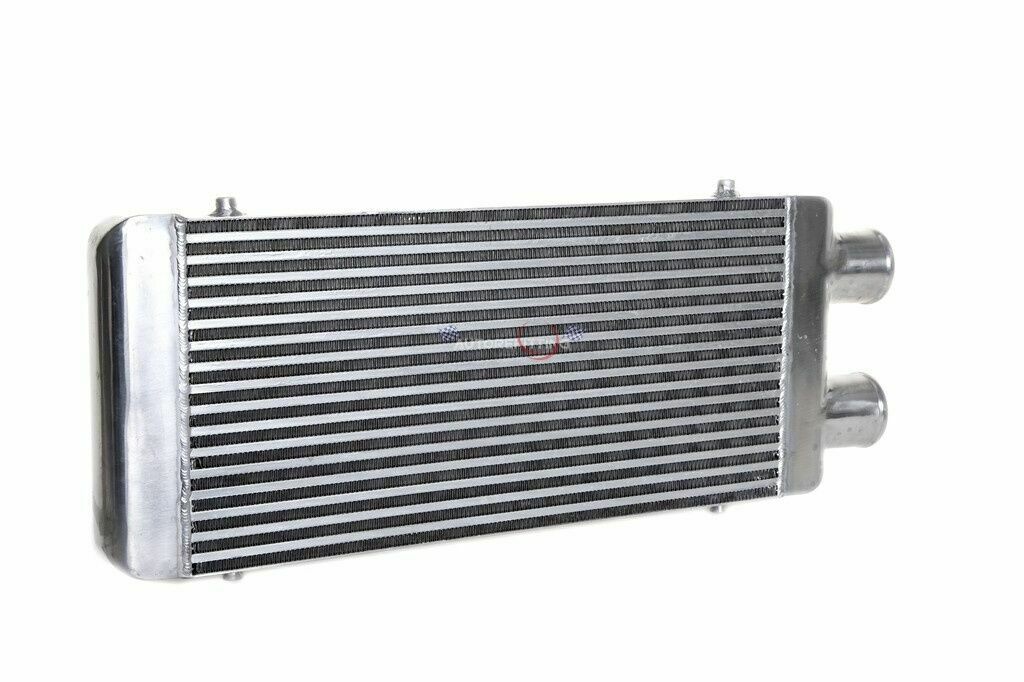 POWER SPIRIT FMIC 450X300X76mm INTERCOOLER (INLET/OUTLET ONE END) FOR NISSAN SKYLINE SILVIA SR20DET CA18DET RB20DET RB25DET /R31 RB30