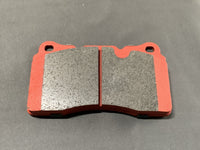 KPRacing PERFORMANCE BRAKE PADS REPLACEMENT FOR BREMBO BRAKE F50 GT4 CALIPER(DB1678/FCP1334H) FIT COMMODORE VE /VF AND EVO IX /V /VI /X AND SUBARU WRX STI AND VOLVO S60