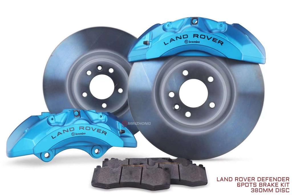 Land Rover big brake kit for Land Rover Defender (Front ) 6 pots + 380 ...