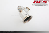 RES SS304, Catless Downpipe FIT Porsche Cayenne E3 3.0T 2018+