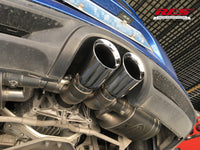 RES SS304, Rear Section+Two Middle Tips FIT Porsche Cayman / Boxster 981 2.7NA / 3.4NA 2013-2015