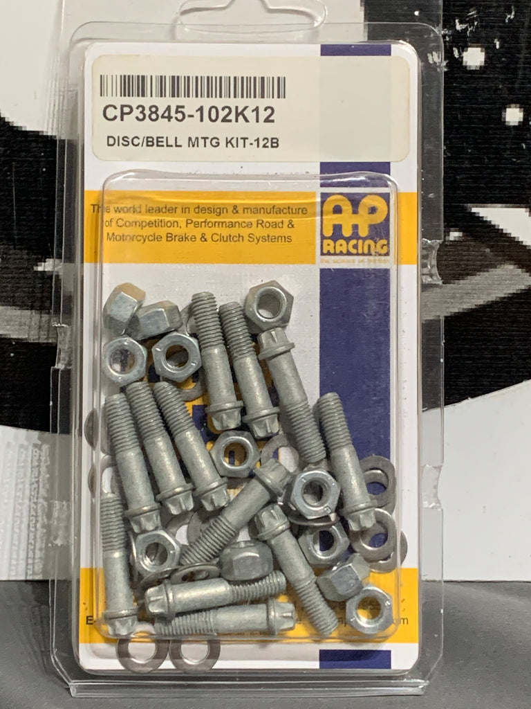 AP Racing disc to bell mounting(hats) kit:CP3845-102K12 0.25" x 1.062" 12 bolt