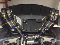 RES SS304, Mid Pipe+Valvetronic Rear Section+Four Tips+Remote Control Kits FIT Porsche Macan 2.0T 2014-2019 Titanium