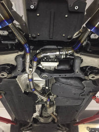 RES SS304, Mid Pipe+Valvetronic Rear Section+Four Tips+Remote Control Kits FIT Porsche Macan 2.0T 2014-2019 Titanium