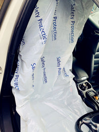 Disposable Plastic Seat Covers (140 X 80cm)/ 50pc