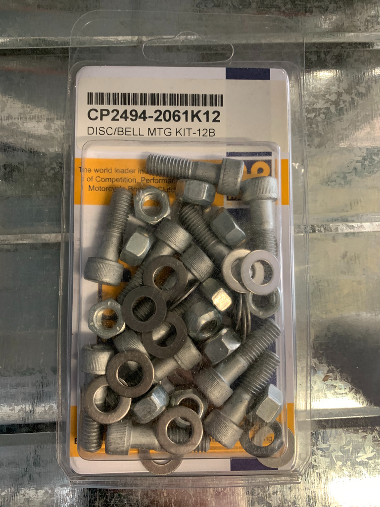 AP Racing disc to bell mounting(hats) M8 Cap Headed Bolt/Nut/Washer Kit