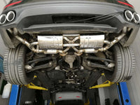 RES SS304, Mid Pipe+Rear Section+Four Tips (NO Remote Control Kit) FIT Porsche Cayenne 958 3.0T / 3.6T 2015-2017