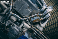 RES SS304, Mid Pipe+Rear Section+Four Tips (NO Remote Control Kit) FIT Porsche Macan 3.0T / 3.6T 2014-2019