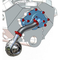 Davies Craig FORD WINDSOR (EARLY) EWP HEADER-ADAPTOR  (8640)