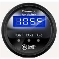 Davies Craig Digital Gauge Thermatic Fan / EWP Switch Kit (0500)