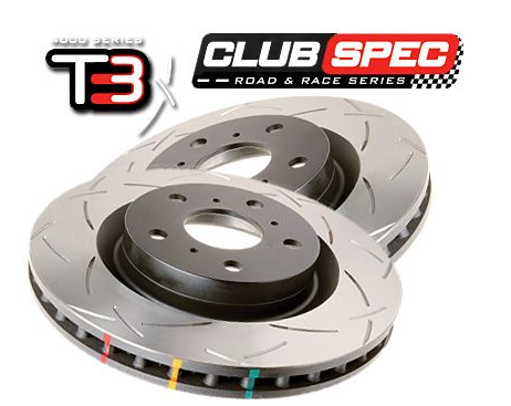 BRAKE UPGRADES FOR TOYOTA 86 GTS 16-ON (DBA T3 ROTORS F & R+ project mu HC-EP)