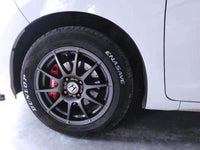 TT SPORT FRONT BIG BRAKE KIT (4 POTS FORGED CALIPER ) FOR HONDA JIZZ GK5 WITH ORIGINAL 15'' WHEELS