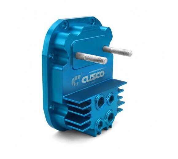 CUSCO Increased Capacity Rear Differential Cover R180 - Blue (STi 04-20)
