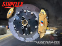 Akebono Front and Rear Big Brake Kit (FRONT 10 POTS AND REAR 4 POTS WITH EBP HAND BRAKE ) For BMW X5 G05