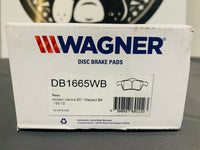 Wagner REAR brake pads (DB1665WB)/DB1665 FOR HOLDEN Vectra/MAZDA 3/VOLVO S40/V50/SAAB 9- 3/RENAULT Laguna