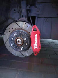 TT SPORT FRONT BIG BRAKE KIT (4 POTS FORGED CALIPER ) FOR HONDA JIZZ GK5 WITH ORIGINAL 15'' WHEELS