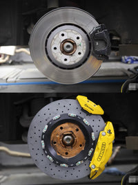 Akebono big brake kit for Bentley Bentayga  Front 10 pots + Rear 4 pots +CARBO Carbon- ceramic Disc