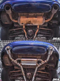 RES CATBACK EXHAUST SYSTEM  ( INCLUDING REMOTE CONTROL KIT) FOR INFINITI Q50 2.0L