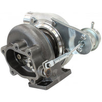 Aeroflow BOOSTED 4628 .86 Turbocharger 400HP, Natural Cast Finish Internal Wastegate, T25 / T28 Inlet Flange, 5-Bolt Exhaust Flange