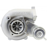 Aeroflow BOOSTED 4728 .64 NISSAN Turbocharger 400HP, Natural Cast Finish Internal Wastegate, T25 / T28 Inlet Flange, 5-Bolt Exhaust Flange