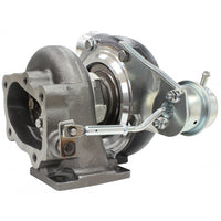 Aeroflow BOOSTED 5428 .64 Turbocharger 445HP, Hi Temp Black Finish Internal Wastegate, T25 / T28 Inlet Flange, 5-Bolt Exhaust Flange