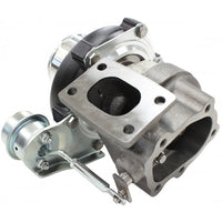 Aeroflow BOOSTED 5428 .64 Turbocharger 445HP, Hi Temp Black Finish Internal Wastegate, T25 / T28 Inlet Flange, 5-Bolt Exhaust Flange