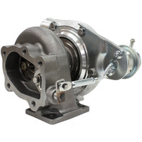 Aeroflow BOOSTED 5428 .64 Turbocharger 445HP, Natural Cast Finish Internal Wastegate, T25 / T28 Inlet Flange, 5-Bolt Exhaust Flange