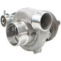 Aeroflow BOOSTED 5428 .64 Turbocharger 445HP, Natural Cast Finish Internal Wastegate, T25 / T28 Inlet Flange, 5-Bolt Exhaust Flange
