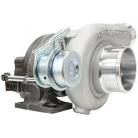 Aeroflow BOOSTED 5428 .86 Turbocharger 445HP, Natural Cast Finish Internal Wastegate, T25 / T28 Inlet Flange, 5-Bolt Exhaust Flange